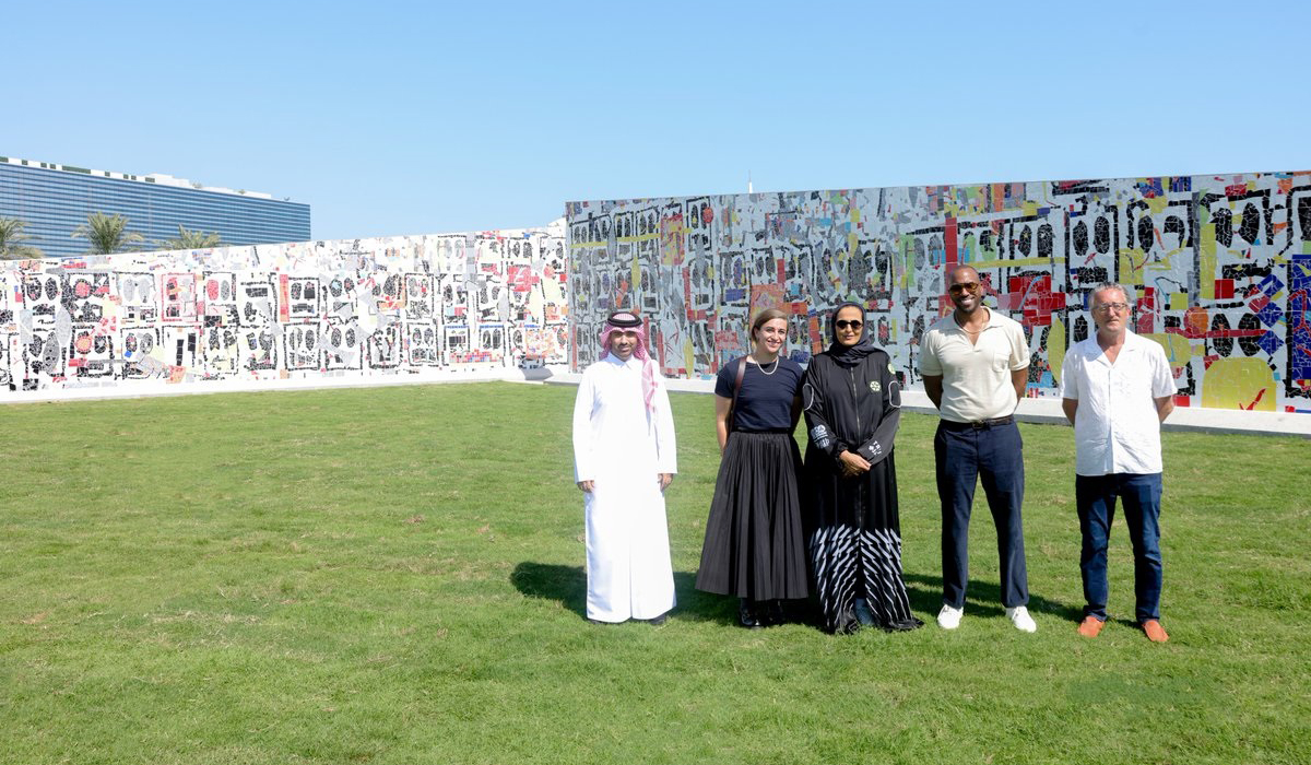 Qatar Museums Unveil Rashid Johnson's Monumental Village of the Sun